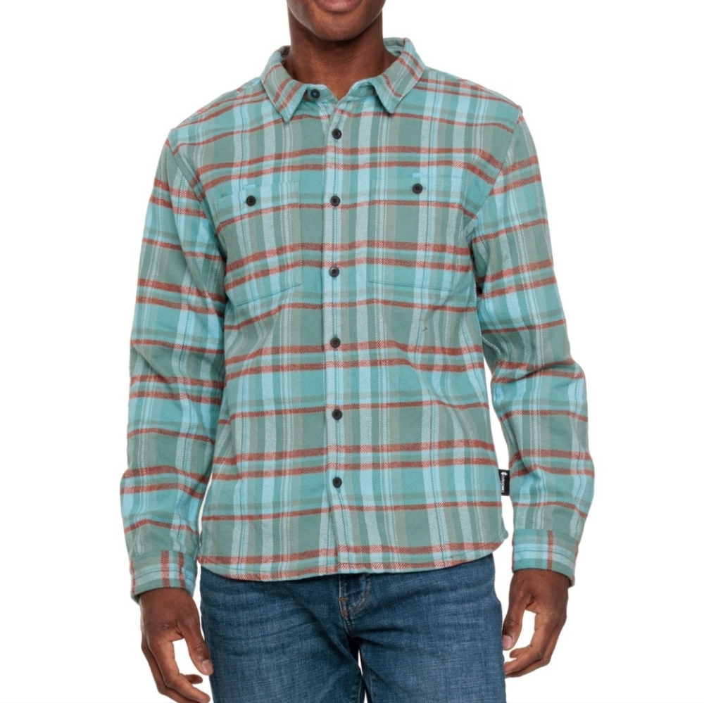 NWT cotopaxi Mero Flannel Shirt-Bluegrass Plaid